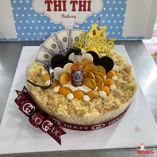 Bánh bông lan trứng muối 9