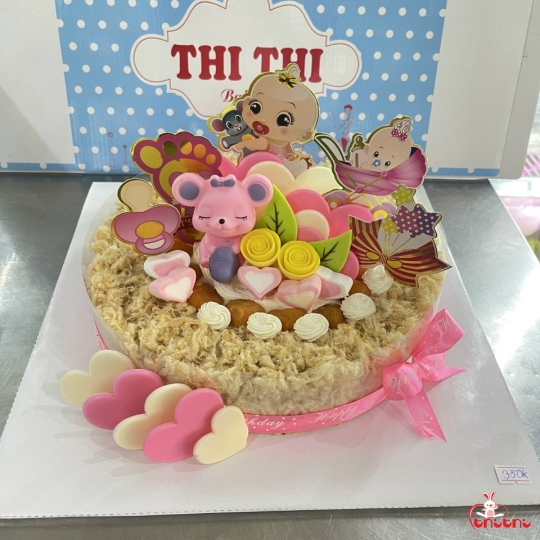 Bánh bông lan trứng muối 2