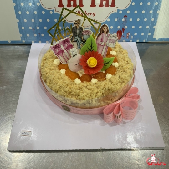Bánh bông lan trứng muối 11