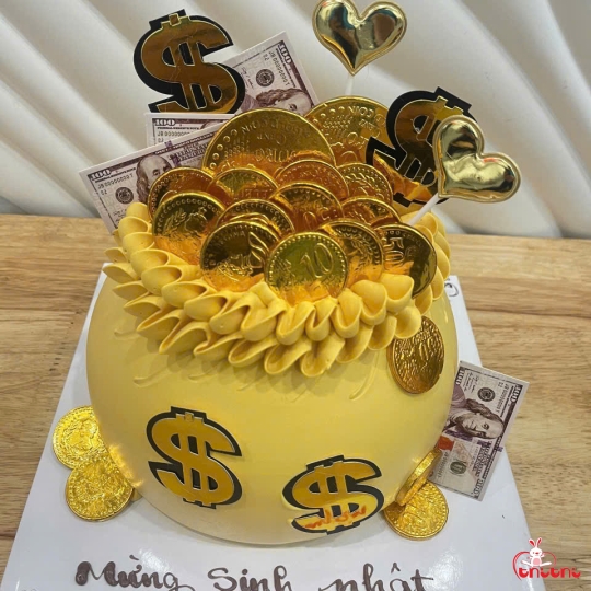 Bánh Kem Thố Vàng 4