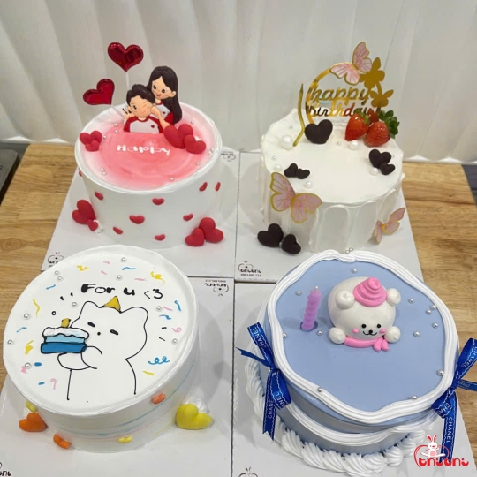 Bánh kem vẽ 20