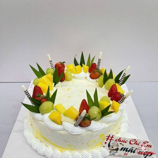 Bánh kem bắp phomai mẫu 4